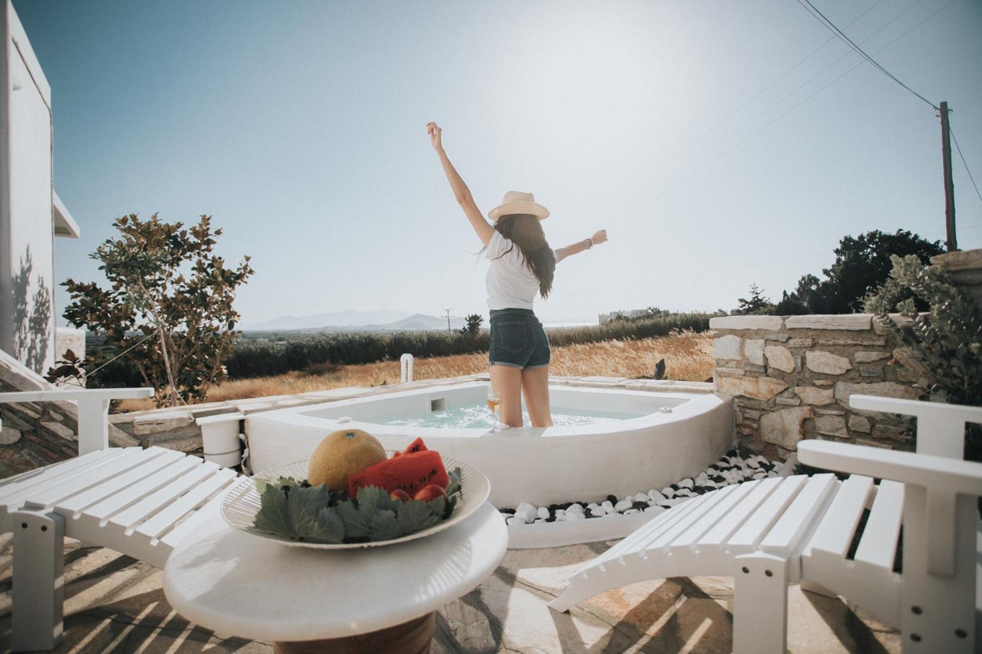 Aeolos Villas Sustainable Living Agkidia Bagian luar foto